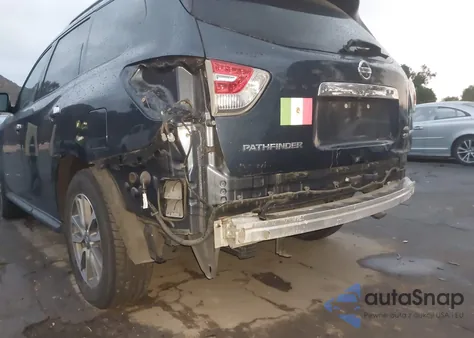 2014 Nissan Pathfinder Hybrid Sv z USA, uszkodzony, nr VIN 5N1CR2MM1EC660349